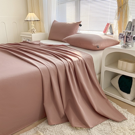 涵宸家纺 2024新款40支全棉米兰系列-单床单 床单-豆其
