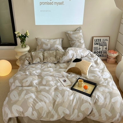 时年家纺 2024新款 热爱生活·全棉系列第四期（充值会员优惠5元） 字母君