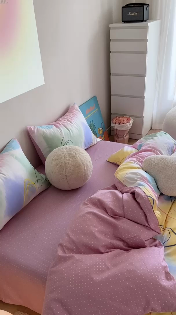 91家纺网 家纺一手货源 找家纺 时年家纺 2024新款 热爱生活·全棉系列第四期（充值会员优惠5元） 多彩