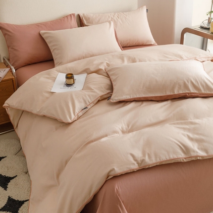 91家纺网 家纺一手货源 找家纺 （总）涵宸家纺 2024新款40支全棉希腊麻绳款四件套