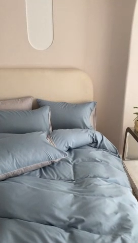 91家纺网 家纺一手货源 找家纺 （总）涵宸家纺 2024新款40支全棉希腊麻绳款四件套