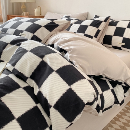 91家纺网 家纺一手货源 找家纺 （总）涵宸家纺 2024新款40支全棉赛迪印花款四件套