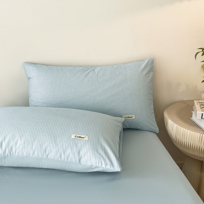 91家纺网 家纺一手货源 找家纺 涵宸家纺 2024新款40支全棉赛迪印花款四件套 伊凡-兰