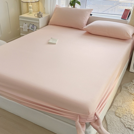 91家纺网 家纺一手货源 找家纺 （总）涵宸家纺 2024新款40支全棉米兰系列-单床笠