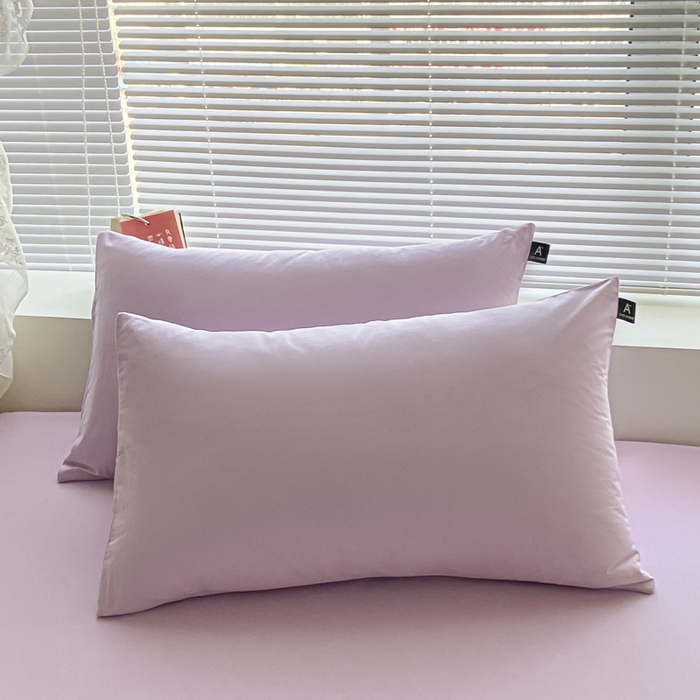 91家纺网 家纺一手货源 找家纺 涵宸家纺 2024新款40支全棉米兰系列-单床单 床单-优雅紫