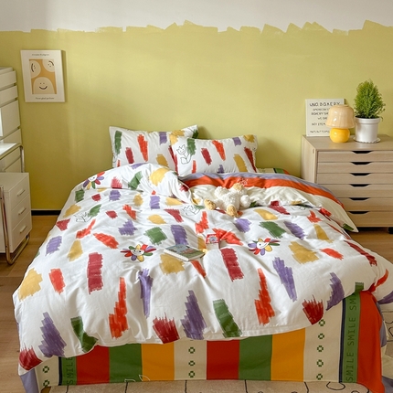 时年家纺 2024新款 热爱生活·全棉系列第四期（充值会员优惠5元） 涂鸦小花