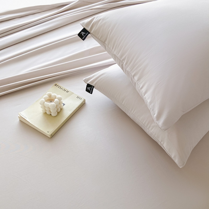 91家纺网 家纺一手货源 找家纺 涵宸家纺 2024新款40支全棉米兰系列-单床单 床单-土灰