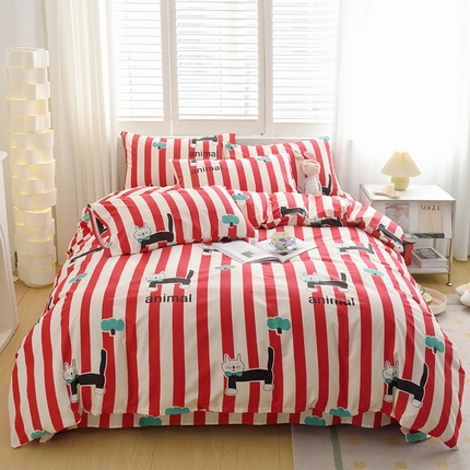 启优家纺 2024新款全棉13070四件套 米莉