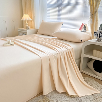 涵宸家纺 2024新款40支全棉米兰系列-单床单 床单-香槟金