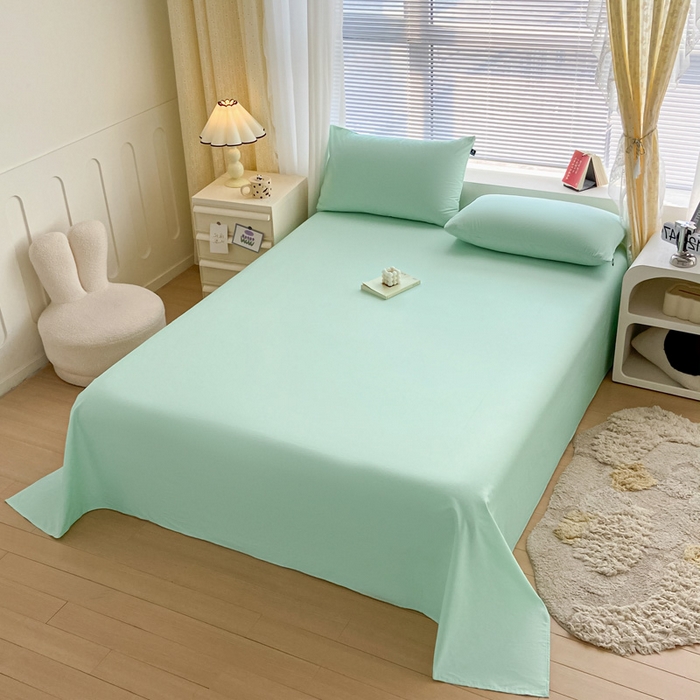 91家纺网 家纺一手货源 找家纺 涵宸家纺 2024新款40支全棉米兰系列-单床单 床单-小森林