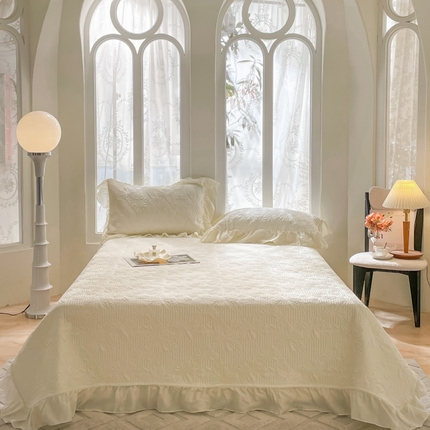 91家纺网 家纺一手货源 找家纺 （总）上喜 热卖繁花莱赛尔天丝床盖三件套