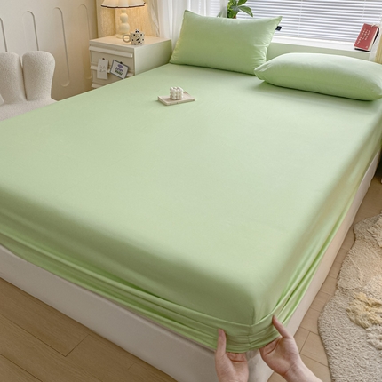 91家纺网 家纺一手货源 找家纺 （总）涵宸家纺 2024新款40支全棉米兰系列-单床笠