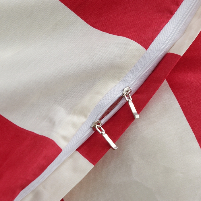 91家纺网 家纺一手货源 找家纺 启优家纺 2024新款全棉13070四件套 林西-红