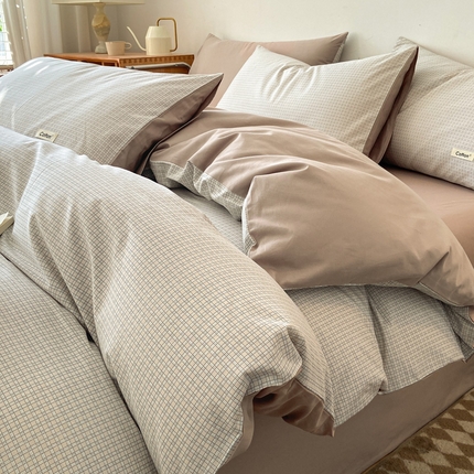 91家纺网 家纺一手货源 找家纺 （总）涵宸家纺 2024新款40支全棉赛迪印花款四件套