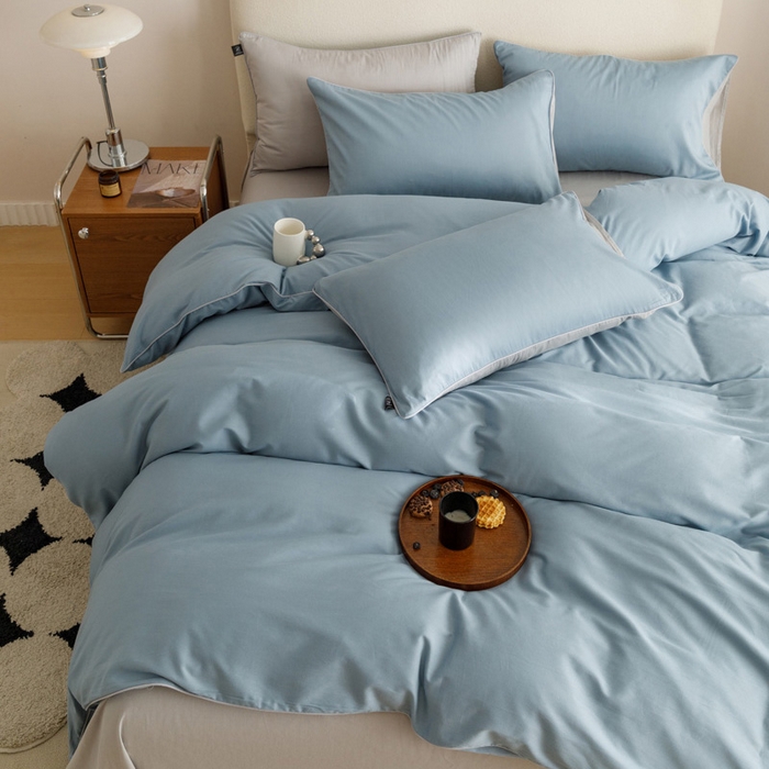 91家纺网 家纺一手货源 找家纺 （总）涵宸家纺 2024新款40支全棉希腊麻绳款四件套