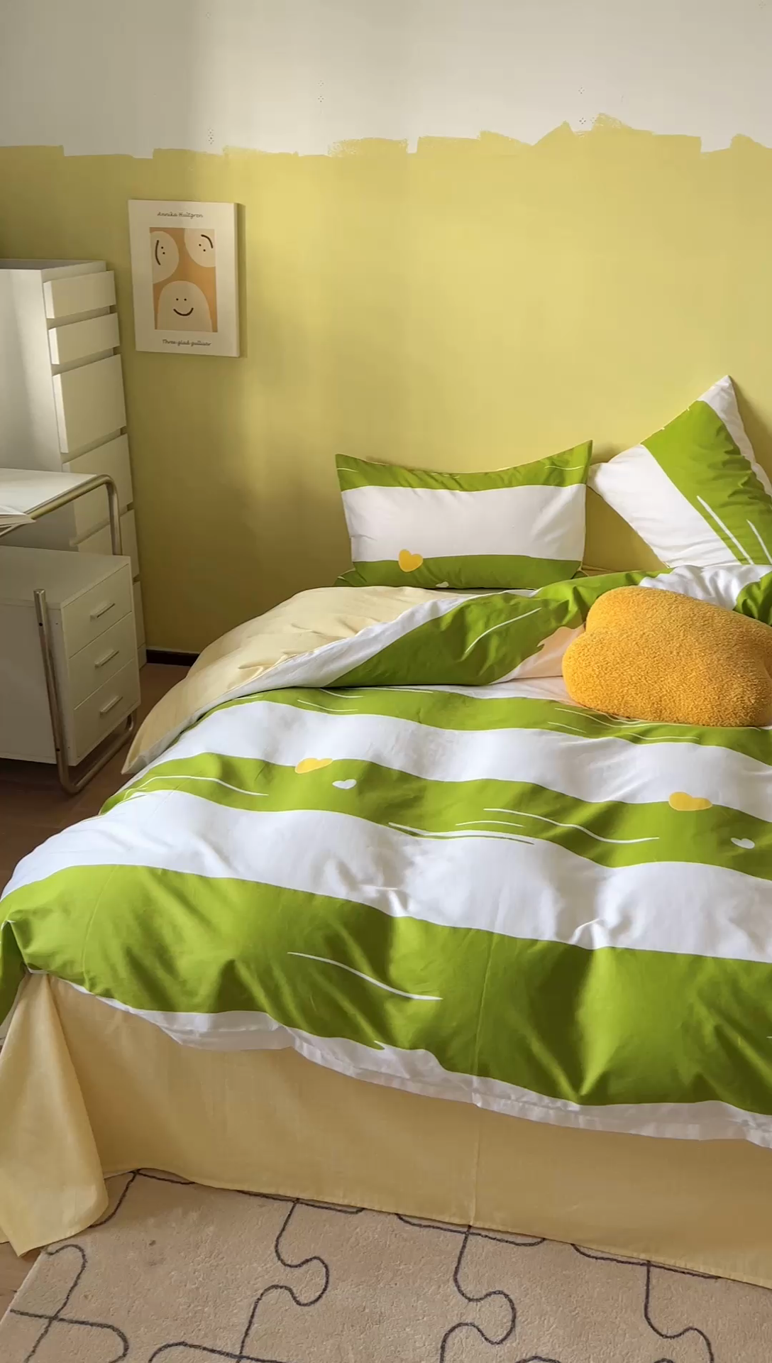 91家纺网 家纺一手货源 找家纺 时年家纺 2024新款 热爱生活·全棉系列第四期（充值会员优惠5元） 心动-绿