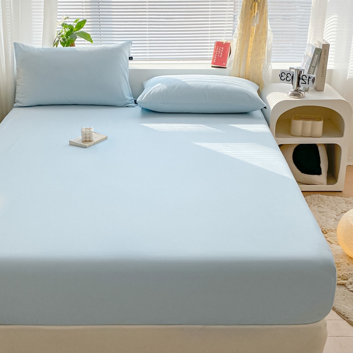 91家纺网 家纺一手货源 找家纺 （总）涵宸家纺 2024新款40支全棉米兰系列-单床笠