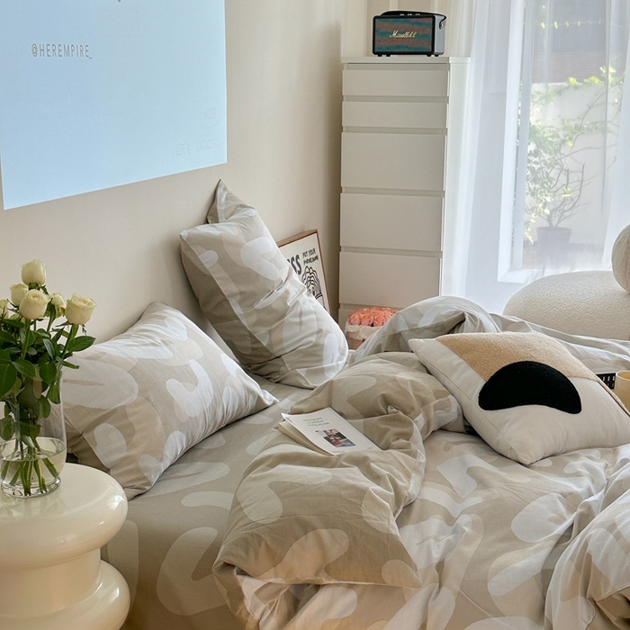 91家纺网 家纺一手货源 找家纺 时年家纺 2024新款 热爱生活·全棉系列第四期（充值会员优惠5元） 字母君