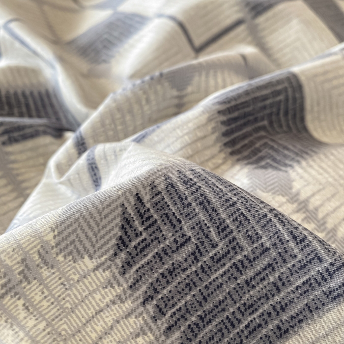 91家纺网 家纺一手货源 找家纺 涵宸家纺 2024新款40支全棉赛迪印花款四件套 南希-兰