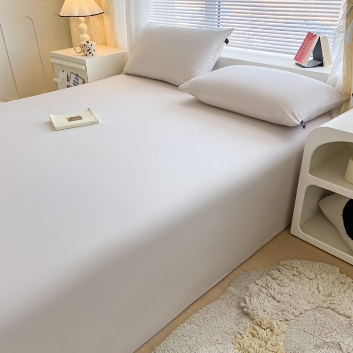 91家纺网 家纺一手货源 找家纺 涵宸家纺 2024新款40支全棉米兰系列-单床单 床单-土灰