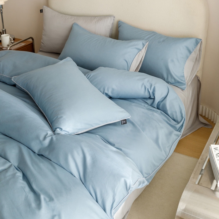 91家纺网 家纺一手货源 找家纺 （总）涵宸家纺 2024新款40支全棉希腊麻绳款四件套