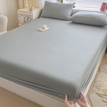 91家纺网 家纺一手货源 找家纺 （总）涵宸家纺 2024新款40支全棉米兰系列-单床笠