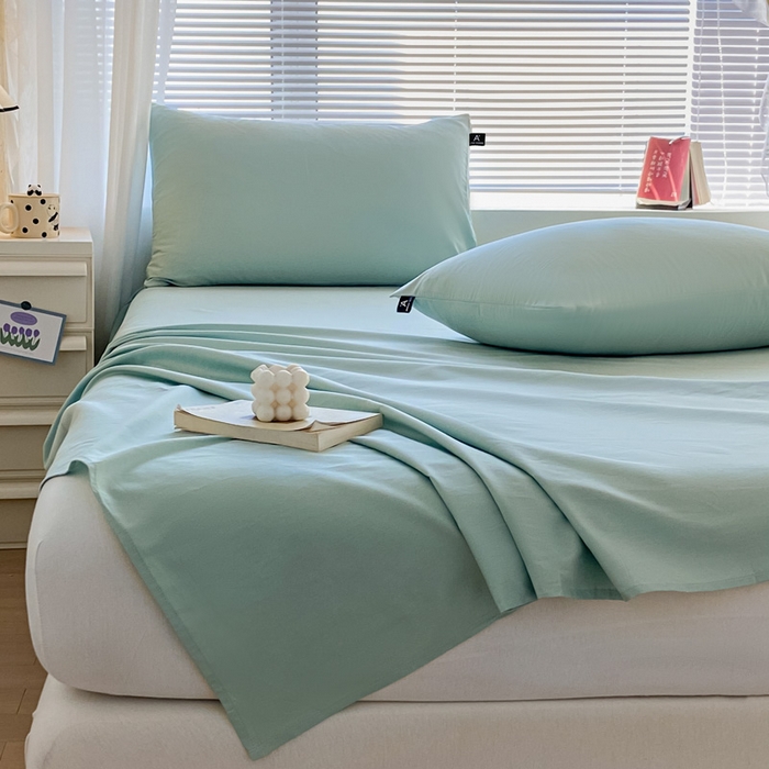 91家纺网 家纺一手货源 找家纺 涵宸家纺 2024新款40支全棉米兰系列-单床单 单床单-幸运兰