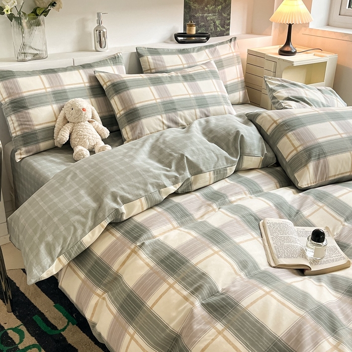 91家纺网 家纺一手货源 找家纺 （总）吉象家纺 2025新款全棉印花四件套