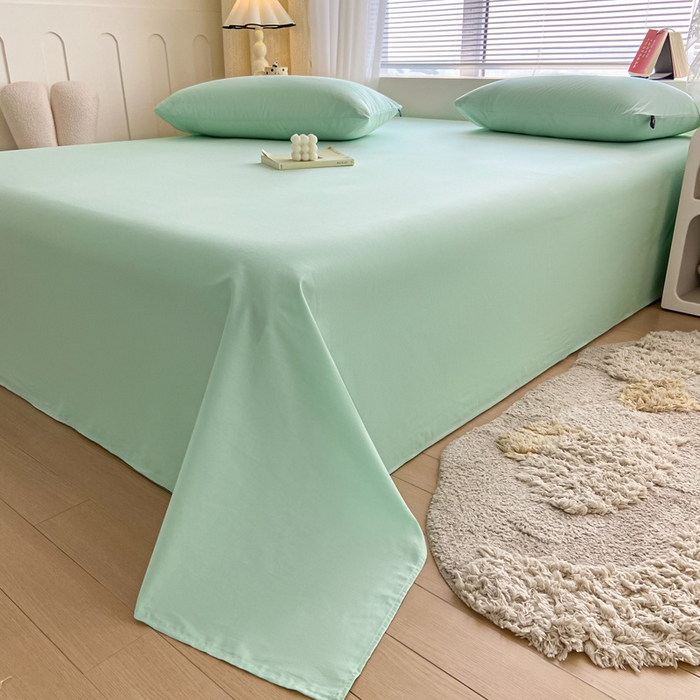 91家纺网 家纺一手货源 找家纺 涵宸家纺 2024新款40支全棉米兰系列-单床单 床单-小森林