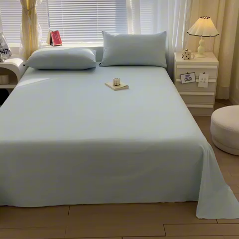 91家纺网 家纺一手货源 找家纺 （总）涵宸家纺 2024新款40支全棉米兰系列-单床单