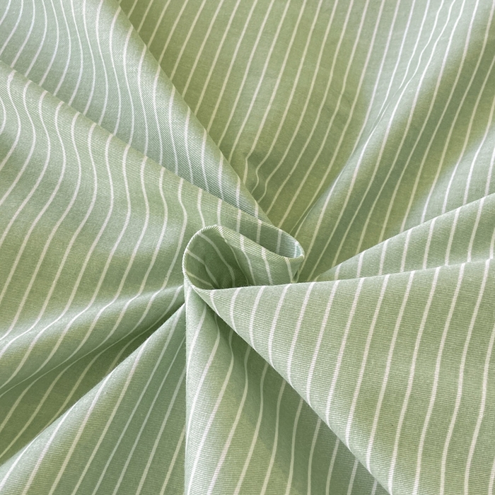 91家纺网 家纺一手货源 找家纺 涵宸家纺 2024新款40支全棉赛迪印花款四件套 伊凡-绿