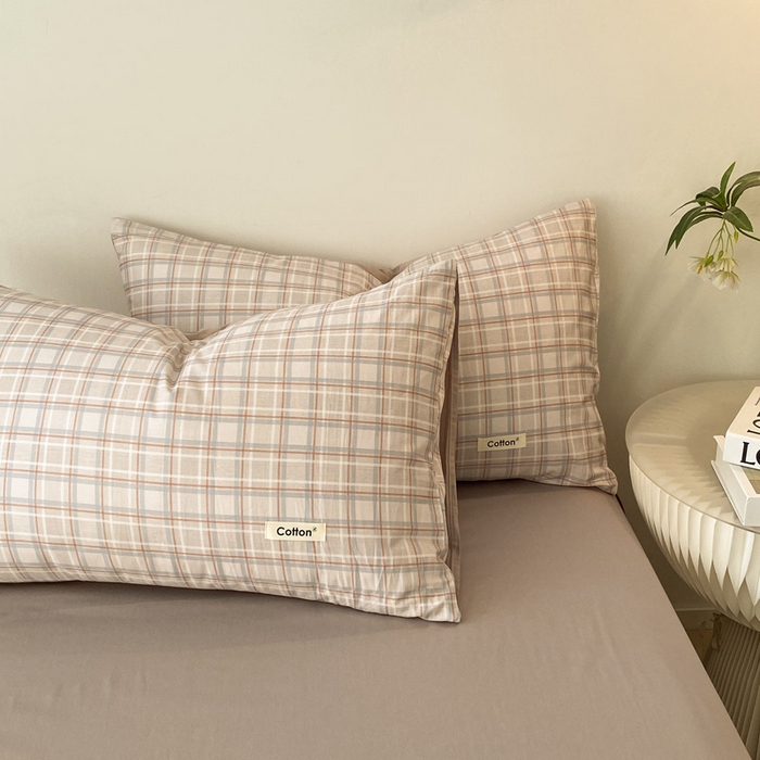 91家纺网 家纺一手货源 找家纺 涵宸家纺 2024新款40支全棉赛迪印花款四件套 达伦