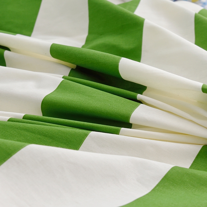 91家纺网 家纺一手货源 找家纺 启优家纺 2024新款全棉13070四件套 林西-绿