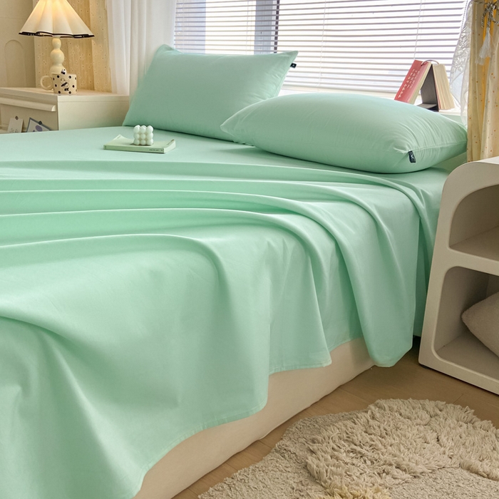 91家纺网 家纺一手货源 找家纺 涵宸家纺 2024新款40支全棉米兰系列-单床单 床单-小森林