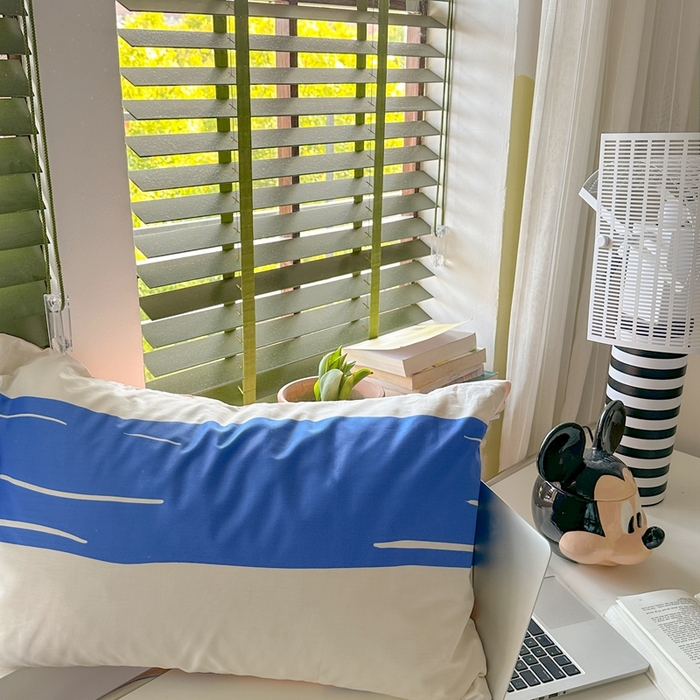 91家纺网 家纺一手货源 找家纺 时年家纺 2024新款 热爱生活·全棉系列第四期（充值会员优惠5元） 心动-蓝