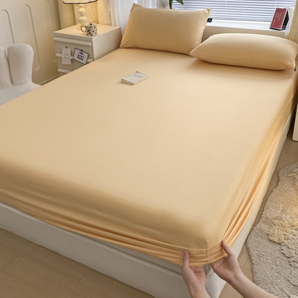 91家纺网 家纺一手货源 找家纺 （总）涵宸家纺 2024新款40支全棉米兰系列-单床笠