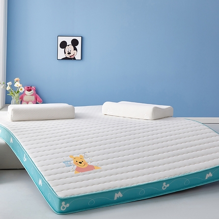 钻爱床垫 2024新款迪士尼A类乳胶抗菌成人床垫记忆海棉（含吊牌） 维尼熊绿边