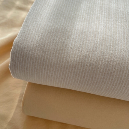 91家纺网 家纺一手货源 找家纺 （总）雅居纺家纺 2024新款全棉色织水洗棉系列四件套-叠拍图