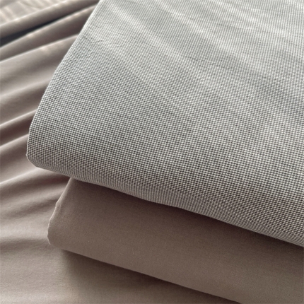 91家纺网 家纺一手货源 找家纺 （总）雅居纺家纺 2024新款全棉色织水洗棉系列四件套-叠拍图