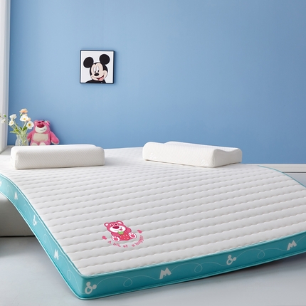 钻爱床垫 2024新款迪士尼A类乳胶抗菌成人床垫记忆海棉（含吊牌） 草莓熊绿边