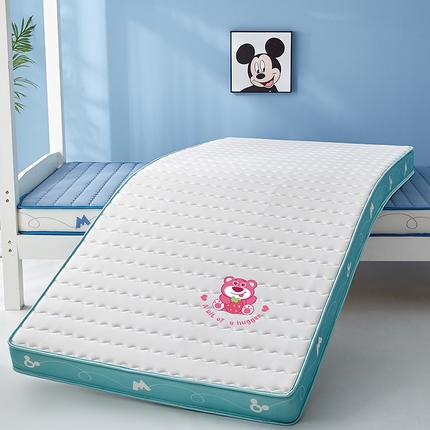 钻爱床垫 2024新款迪士尼A类乳胶抗菌学生床垫记忆海棉（含吊牌） 草莓熊绿边