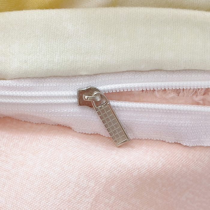 91家纺网 家纺一手货源 找家纺 2024新款直播爆款植物羊绒四件套 粉色记忆