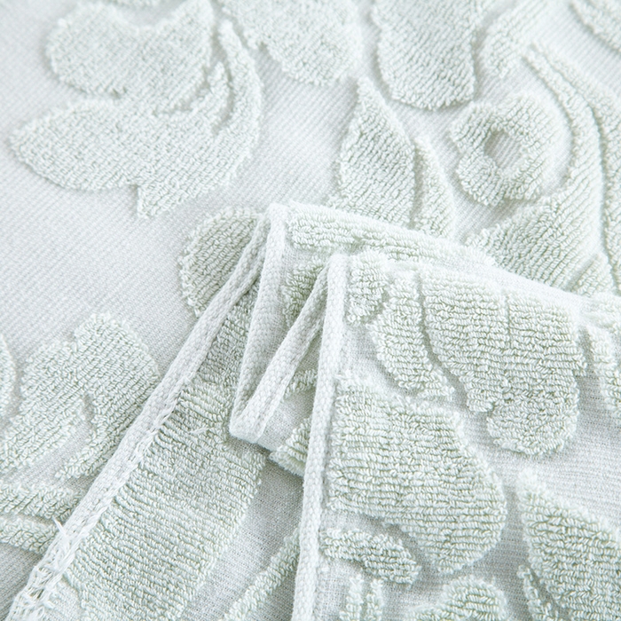 91家纺网 家纺一手货源 找家纺 雯雨家纺 2024老式怀旧A类纯棉毛巾被 欧典风尚-墨绿