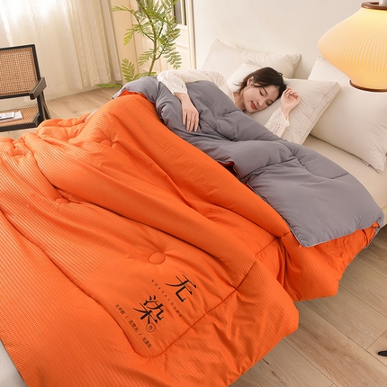 91家纺网 家纺一手货源 找家纺 （总）羽涵家纺  2024新款10A抗菌10A抗菌泡泡棉无染被芯冬被四季被子春秋被