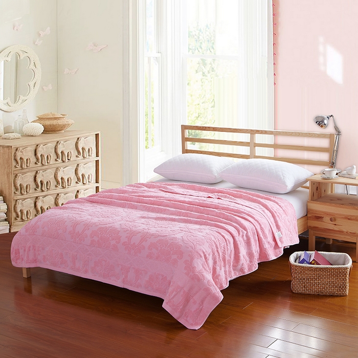 91家纺网 家纺一手货源 找家纺 雯雨家纺 2024老式怀旧A类纯棉毛巾被 欧典风尚-夕阳红