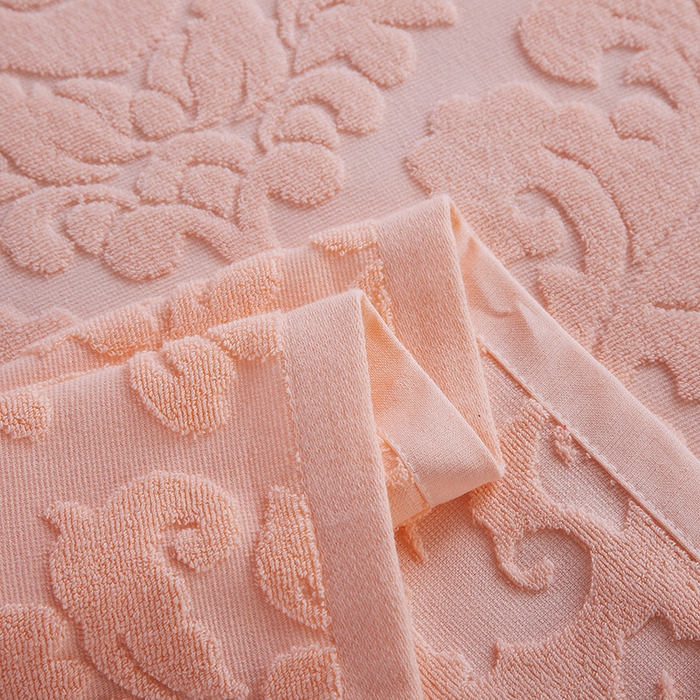 91家纺网 家纺一手货源 找家纺 雯雨家纺 2024老式怀旧A类纯棉毛巾被 欧典风尚-橙色