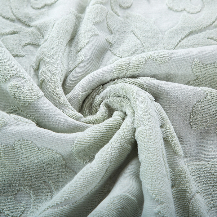 91家纺网 家纺一手货源 找家纺 雯雨家纺 2024老式怀旧A类纯棉毛巾被 欧典风尚-墨绿