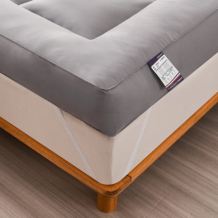 91家纺网 家纺一手货源 找家纺 招财狼床垫 2024新款加厚大豆纤维立体学生学生床垫提供买家秀 立体-灰