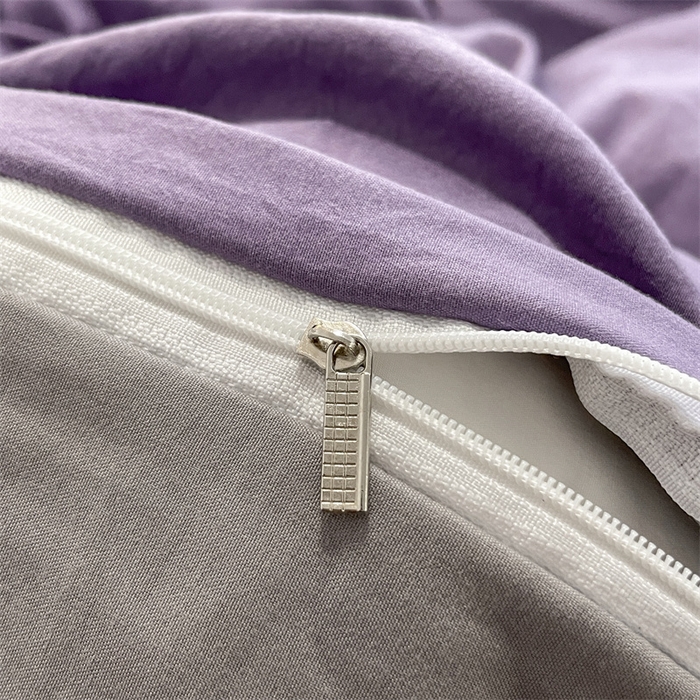 91家纺网 家纺一手货源 找家纺 贝拉梦家纺 2024新春夏款母婴级糯糯的双拼亲肤水洗棉四件套 邂逅