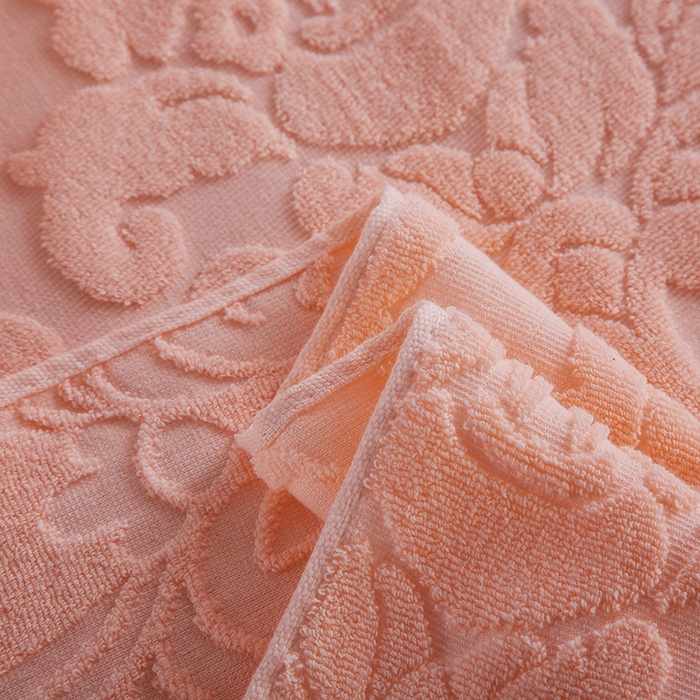 91家纺网 家纺一手货源 找家纺 雯雨家纺 2024老式怀旧A类纯棉毛巾被 欧典风尚-橙色